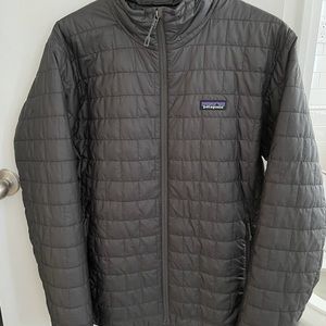 Patagonia Nano Puff Jacket - Men’s Large (Forge Grey)